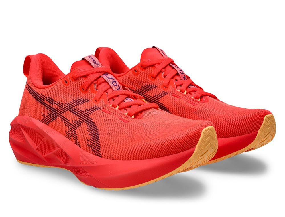 Buty Asics Novablast 5 W Czerwono-Purpurowe