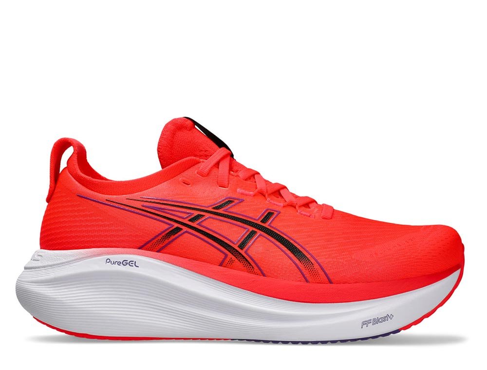 Buty Asics Gel-Nimbus 27 M Czerwono-Czarne