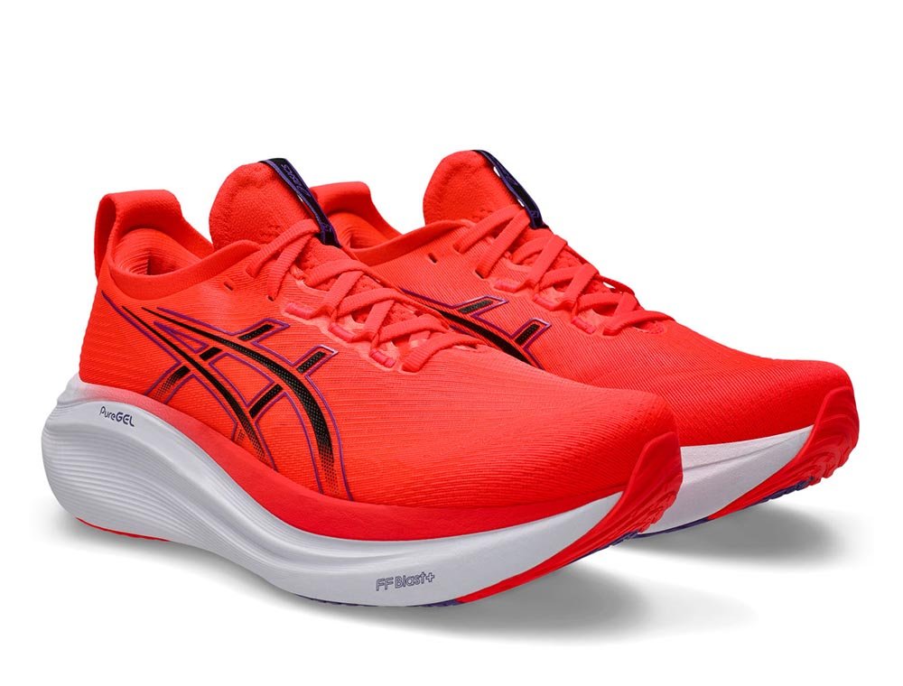 Buty Asics Gel-Nimbus 27 M Czerwono-Czarne