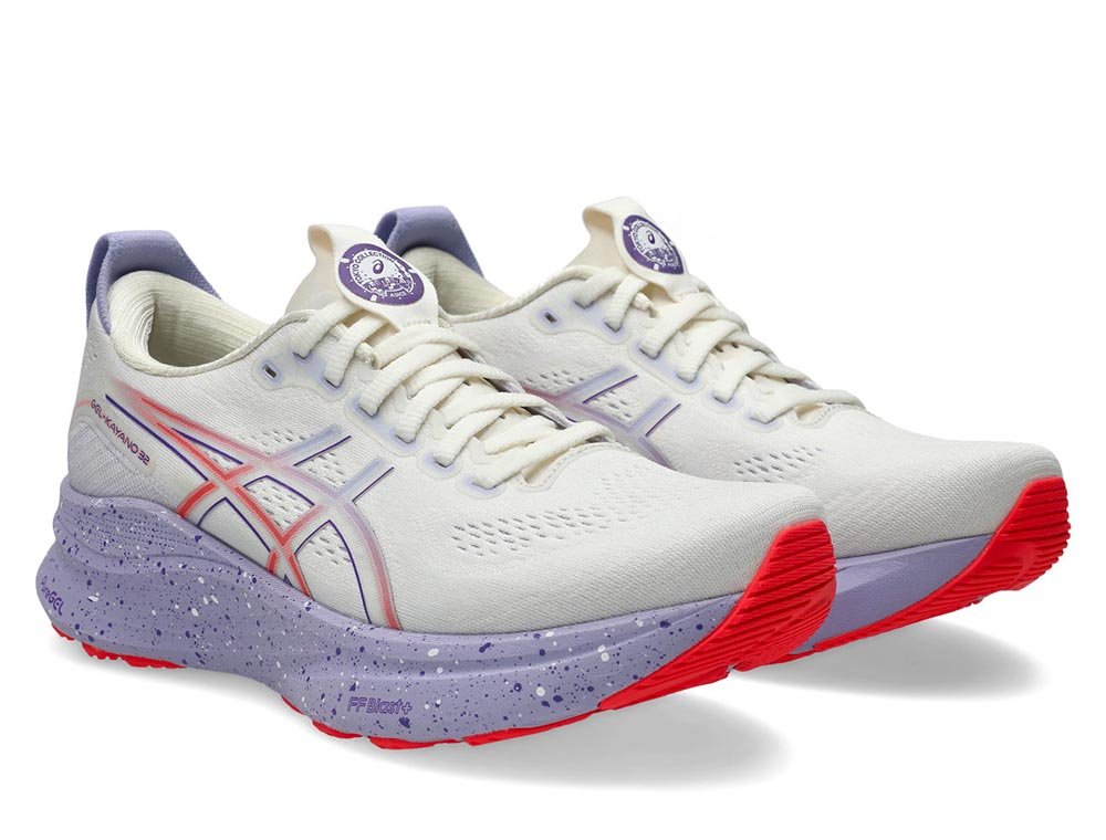 Buty Asics Gel-Kayano 32 Tokyo W Kremowo-Fioletowe