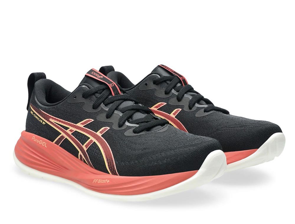 Buty Asics Gel-Cumulus 27 W Czarno-Koralowe