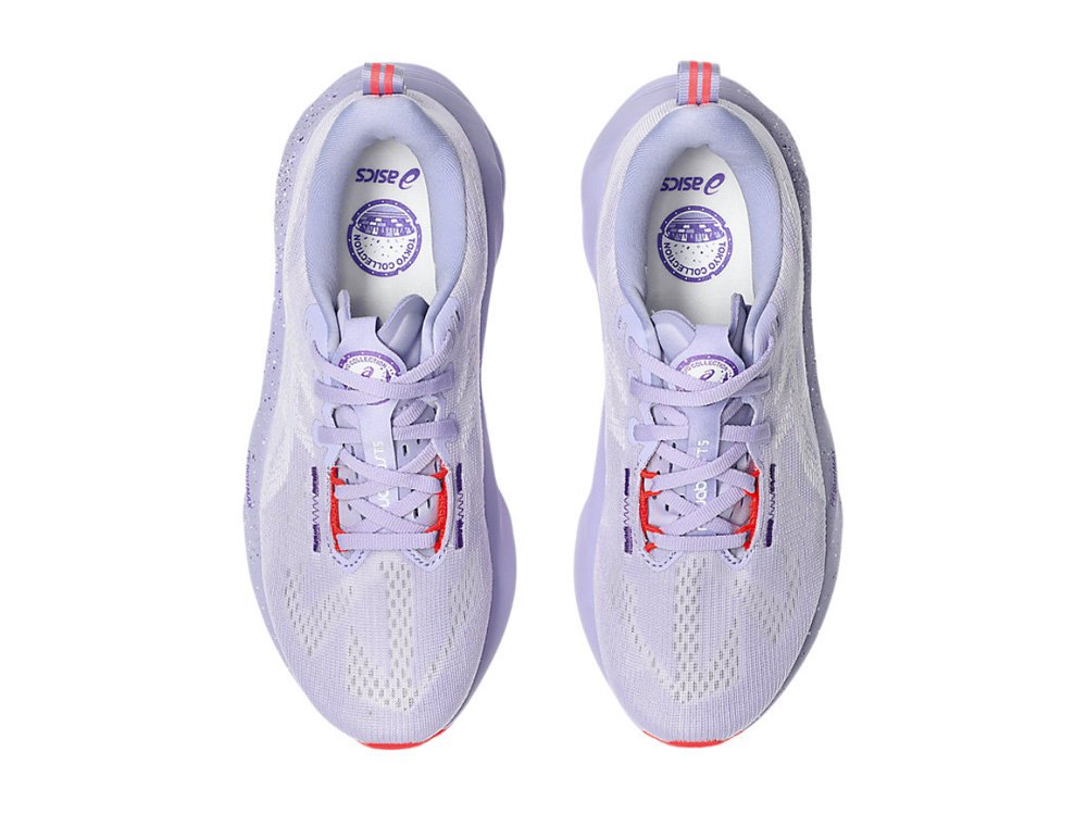 Buty Asics Novablast 5 Tokyo W Fioletowo-Białe