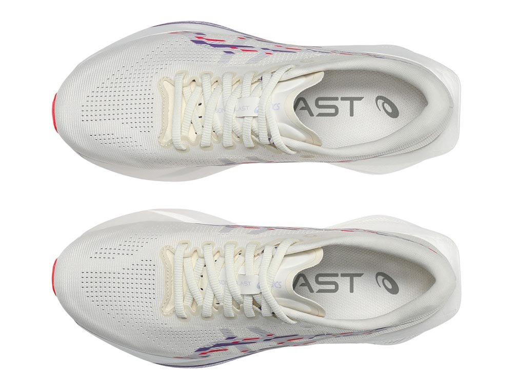 Buty Asics Sonicblast W Biało-Fioletowe