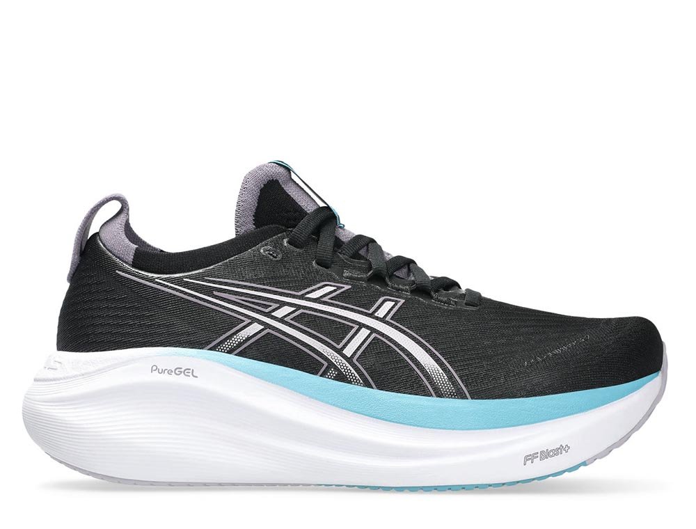 Buty Asics Gel-Nimbus 27 W Czarno-Niebieskie