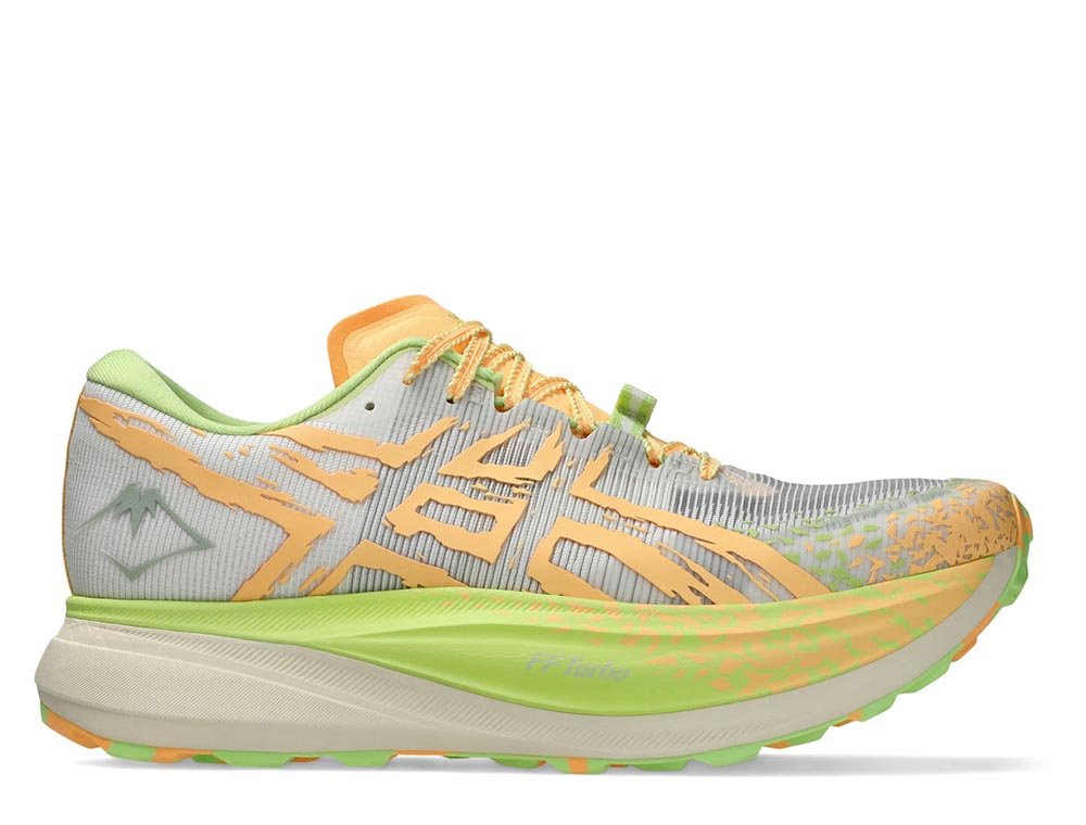 Buty Asics Metafuji Trail M Limonkowo-Pomarańczowe