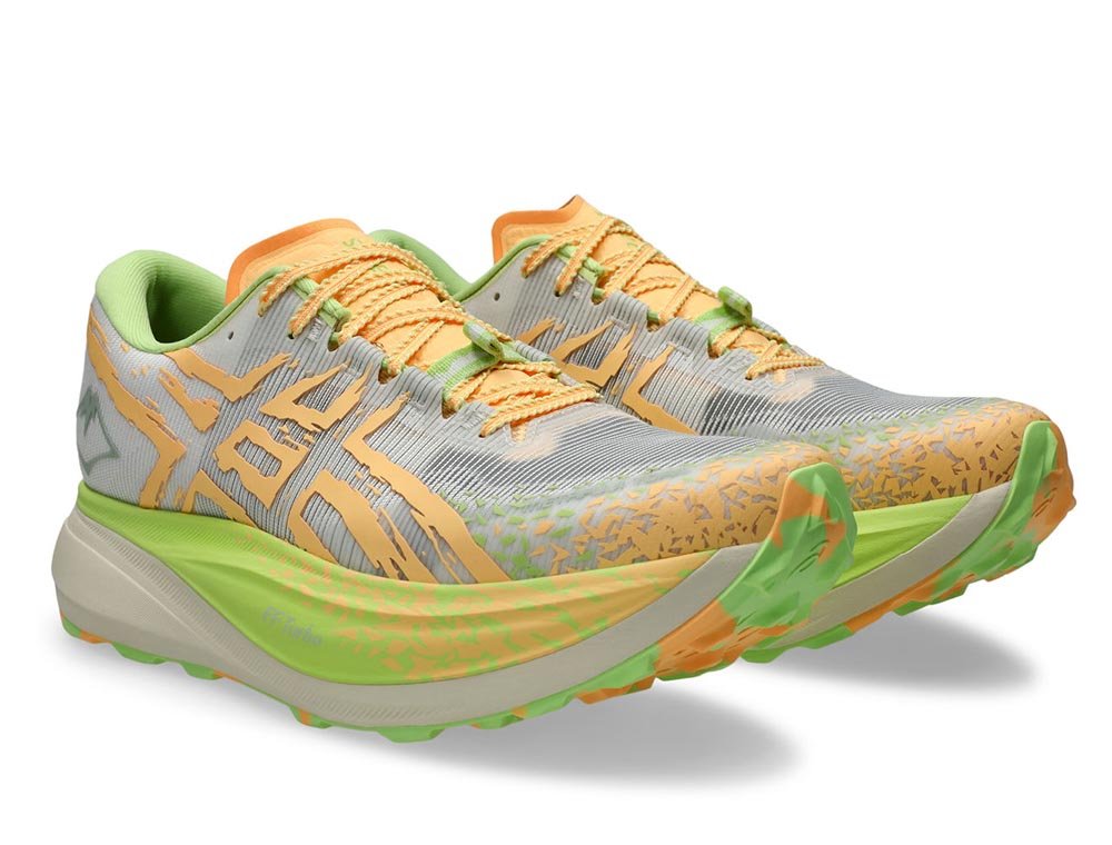 Buty Asics Metafuji Trail M Limonkowo-Pomarańczowe