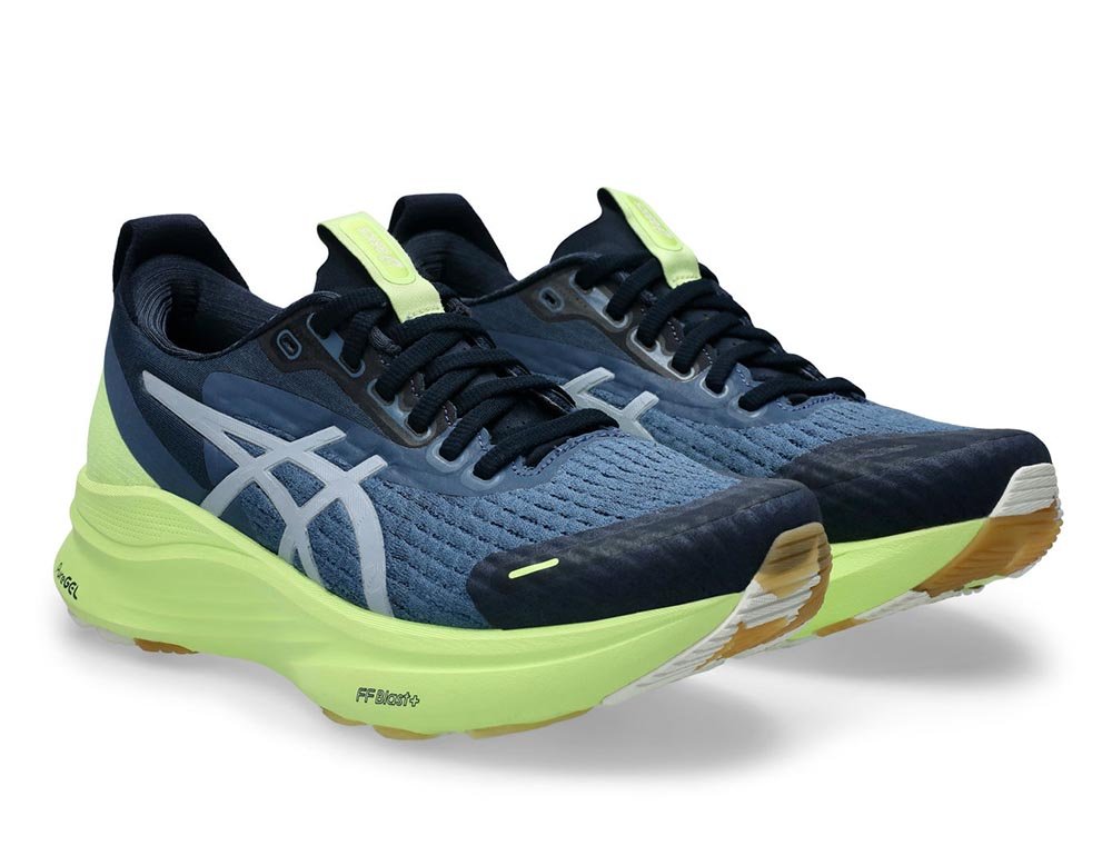 Buty Asics Gel-Kayano 32 Lite-Show W Granatowo-Limonkowe