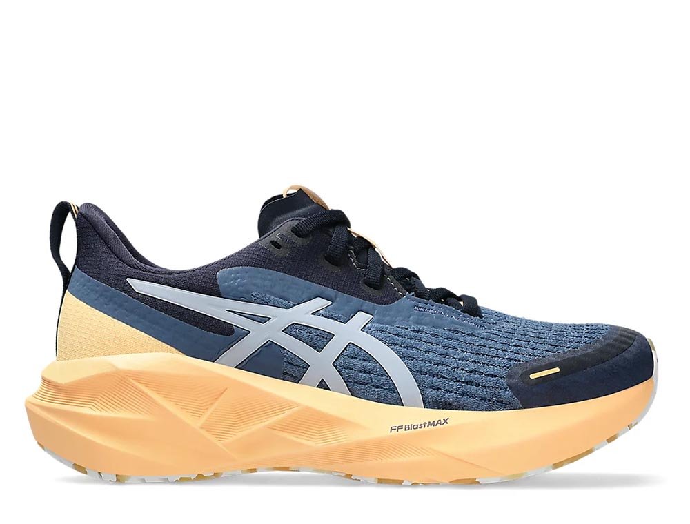 Buty Asics Novablast 5 Lite-Show W Granatowo-Pomarańczowe