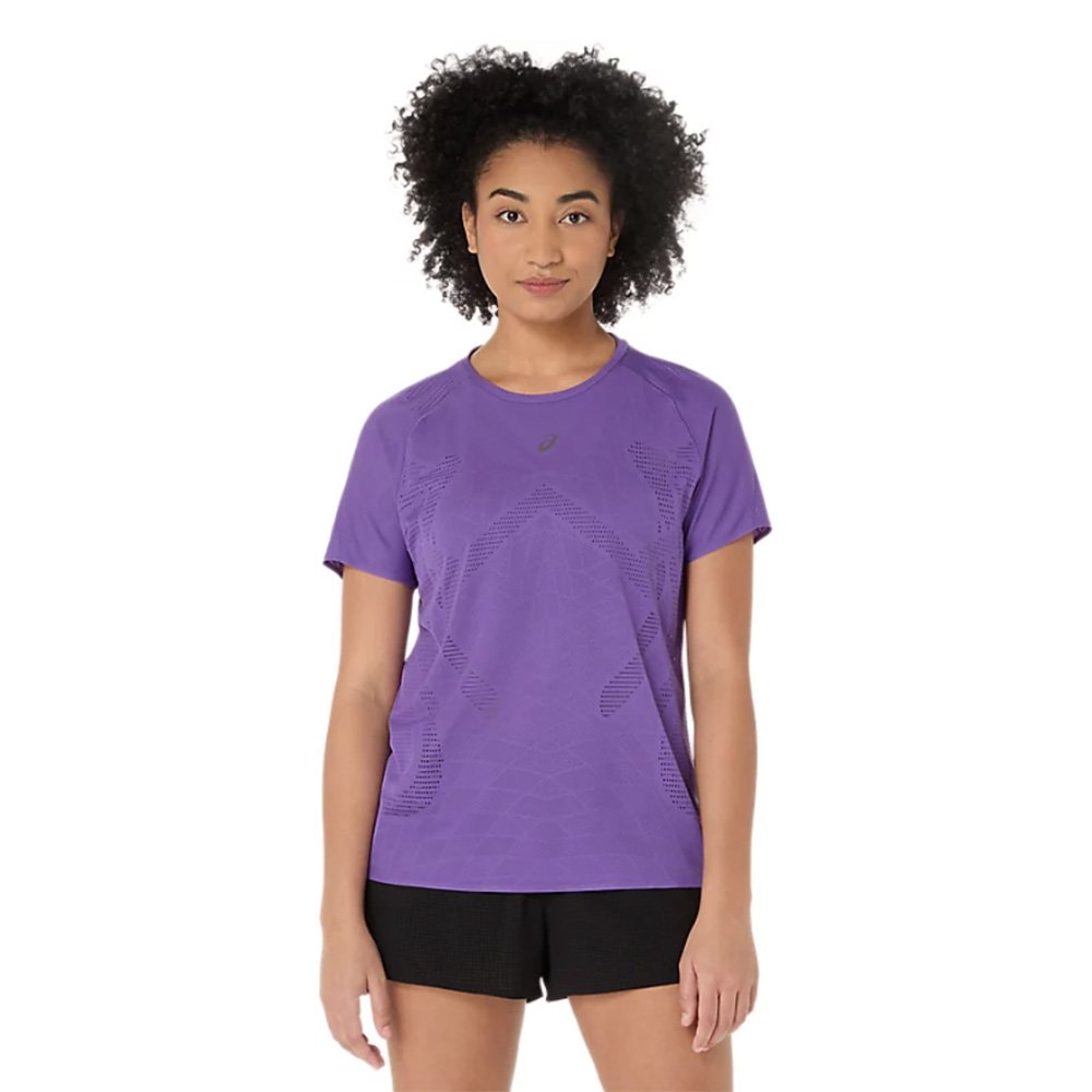 Koszulka Asics Metarun SS Top W Fioletowa