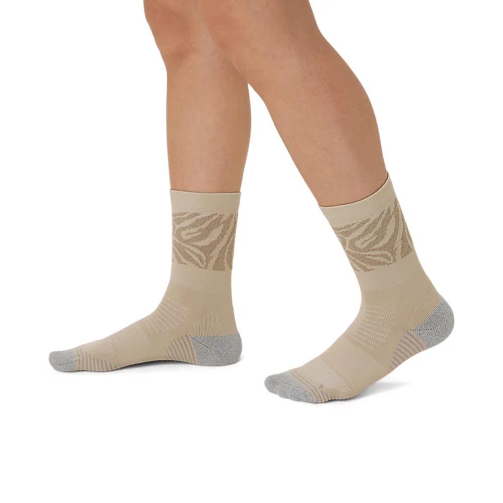 Skarpetki Asics Performance Run Sock Crew Lite Show U Beżowo-Szare