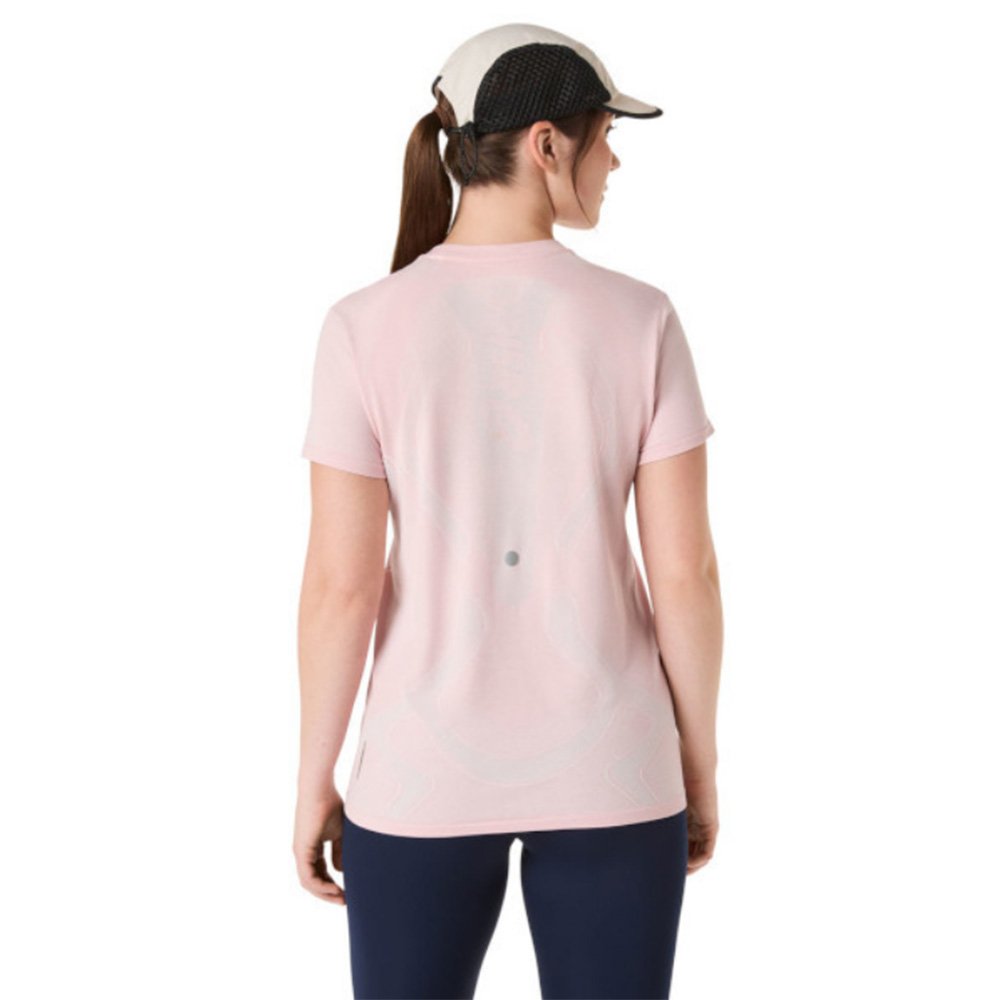 Koszulka Asics Road Seamless SS Top W Różowa