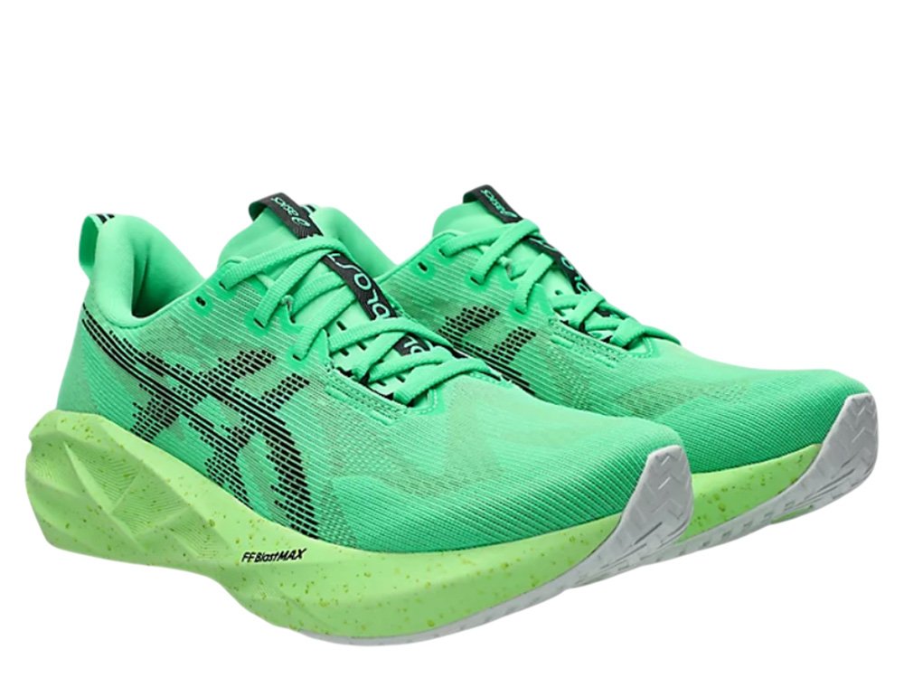 Buty Asics Novablast 5 Ekiden M Zielono-Czarne