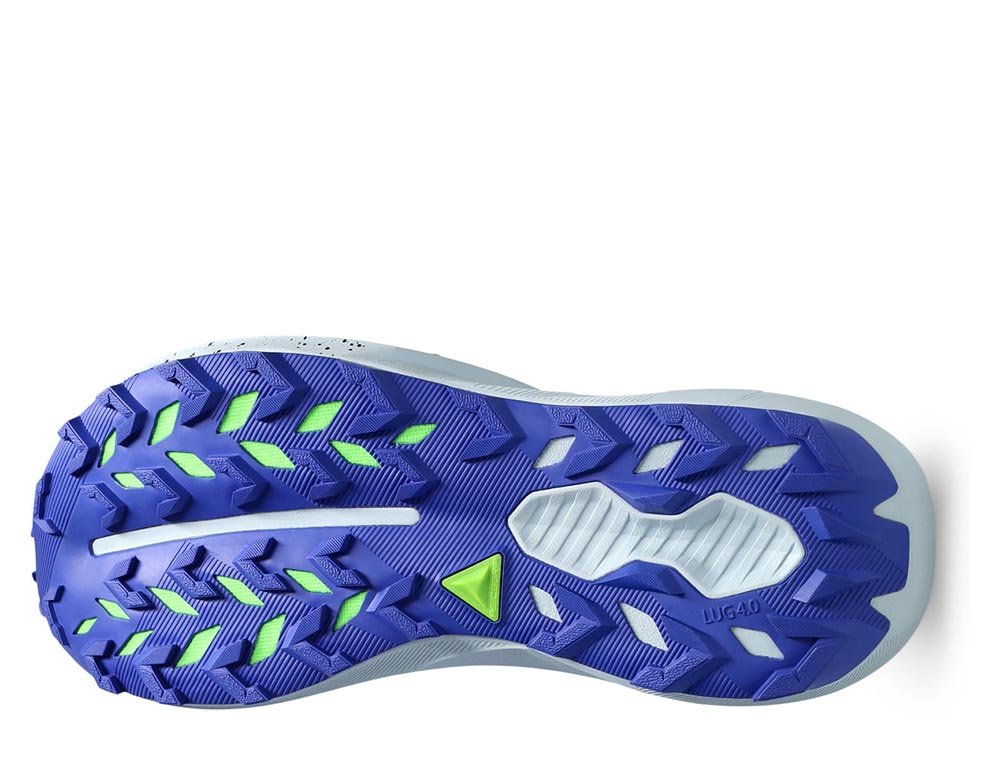 Buty Asics Trabuco 14 M Niebiesko-Pomarańczowe