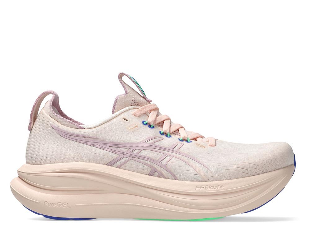 Buty Asics Gel-Nimbus 28 W Beżowo-Różowe