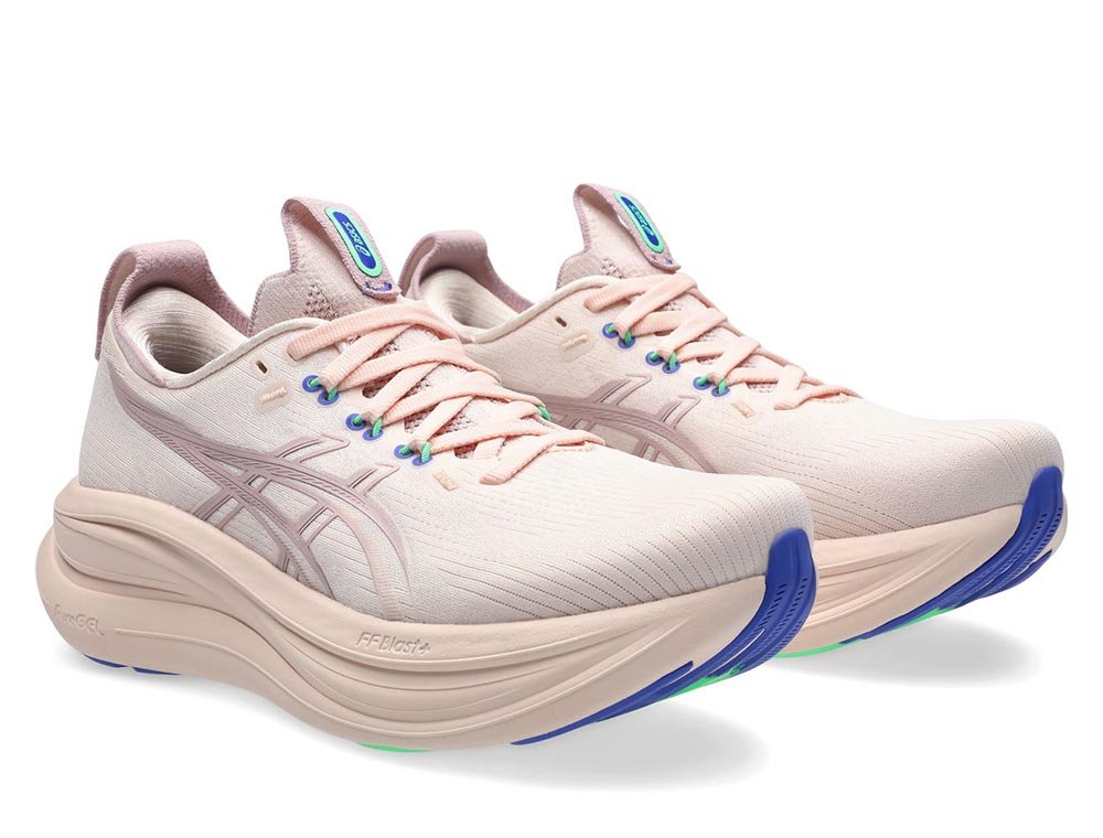 Buty Asics Gel-Nimbus 28 W Beżowo-Różowe