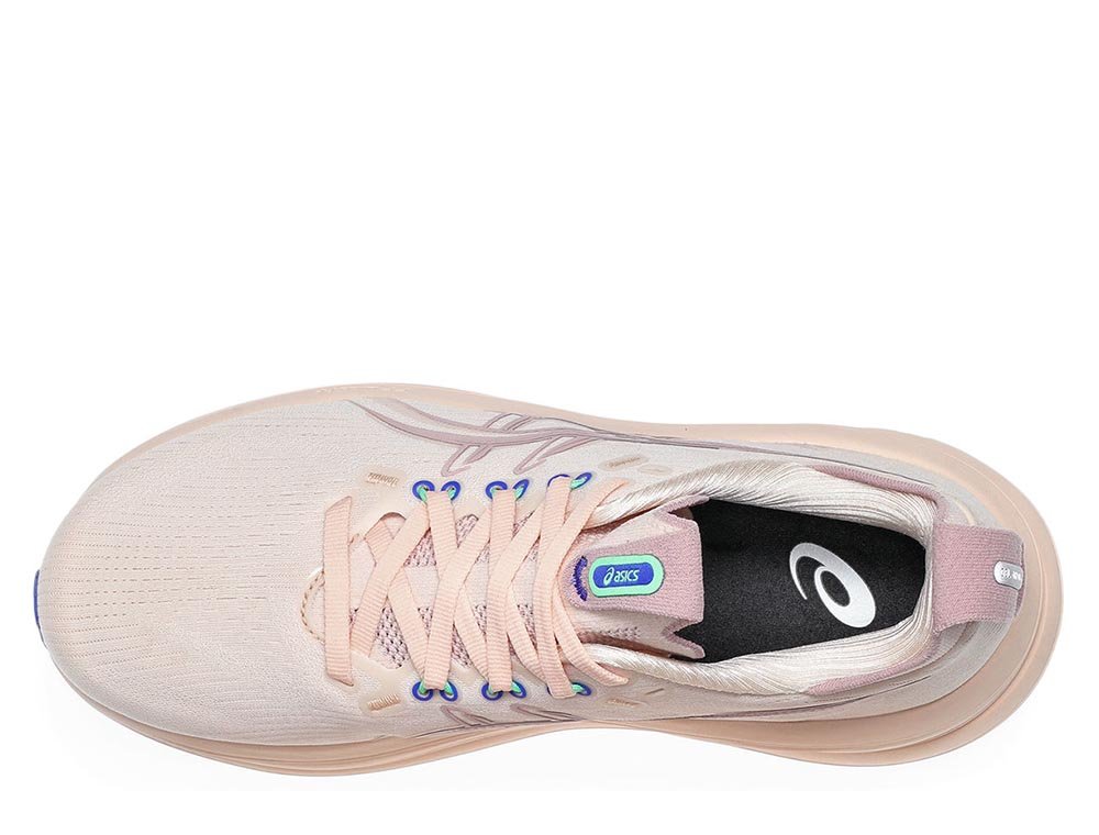 Buty Asics Gel-Nimbus 28 W Beżowo-Różowe