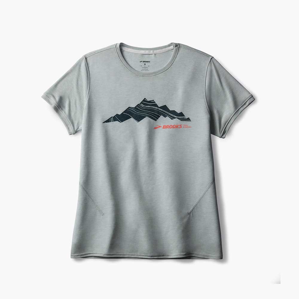 Koszulka Brooks Distance Short Sleeve 3.0 W Błękitna