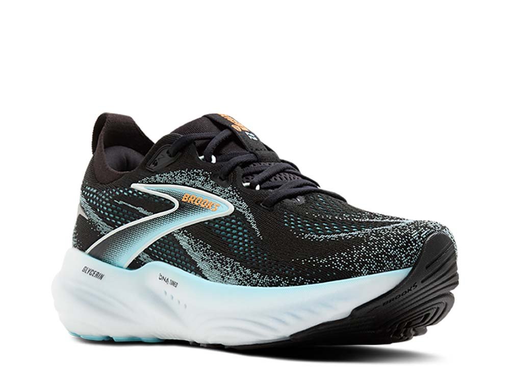 Buty Brooks Glycerin 22 M Czarno-Niebieskie
