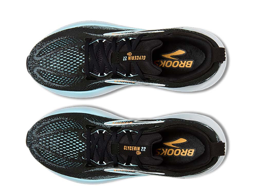 Buty Brooks Glycerin 22 M Czarno-Niebieskie