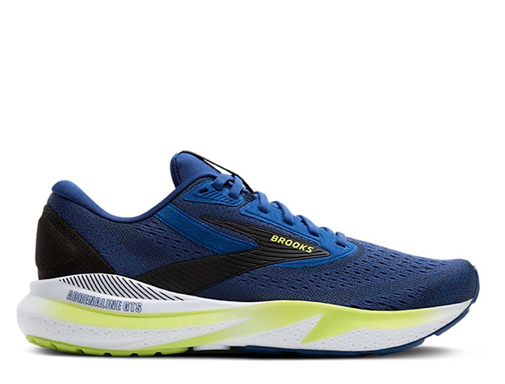 Buty Brooks Adrenaline GTS 24 M Granatowo-Limonkowe
