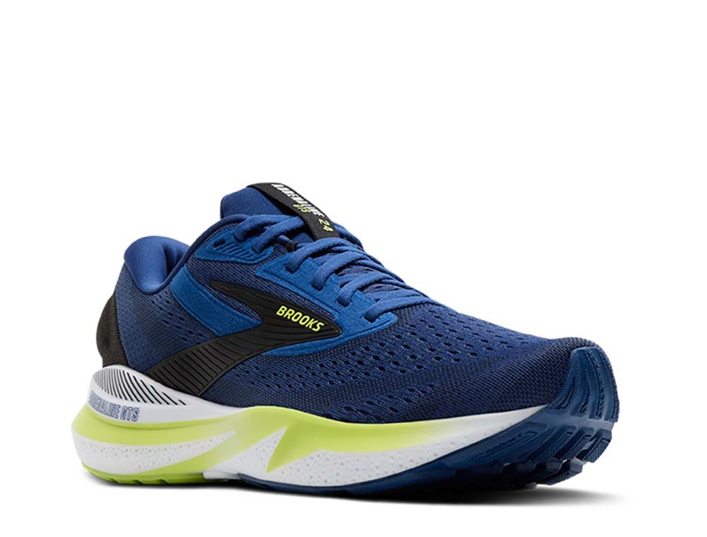 Buty Brooks Adrenaline GTS 24 M Granatowo-Limonkowe