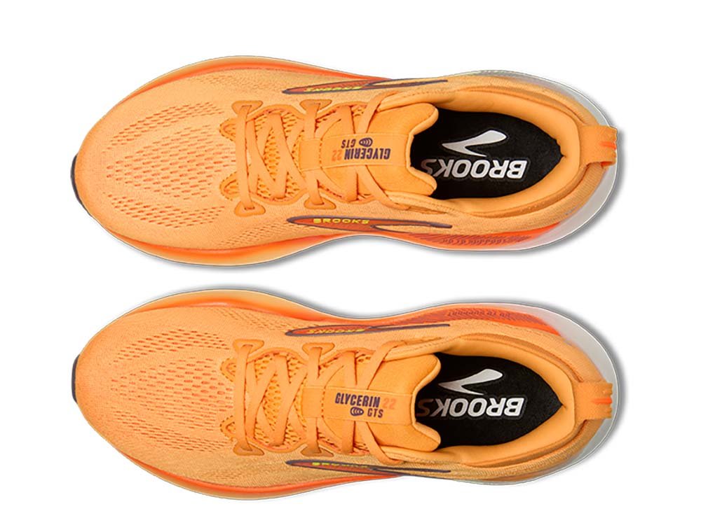 Buty Brooks Glycerin 22 GTS M Pomarańczowe