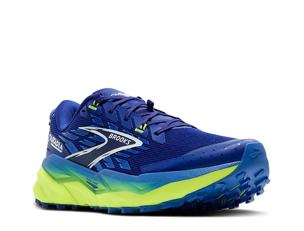 Buty Brooks Cascadia 19 M Granatowo-Limonkowe