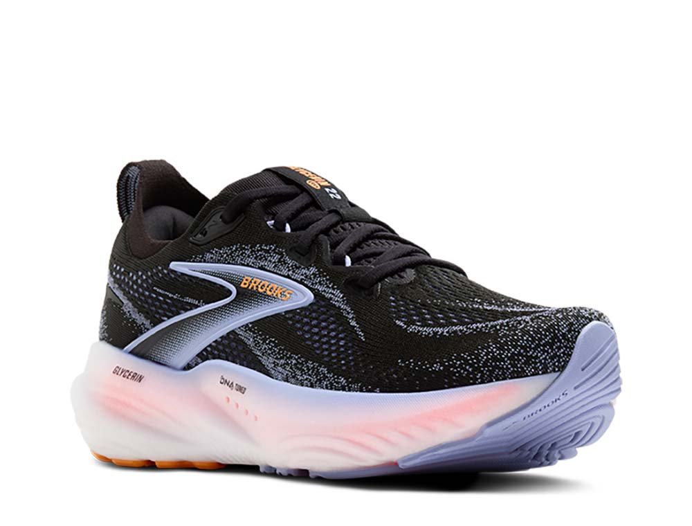 Buty Brooks Glycerin 22 W Czarno-Fioletowe