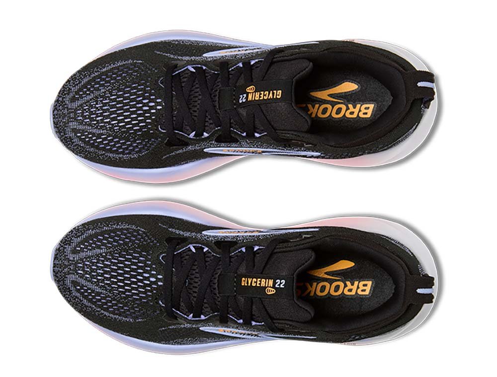 Buty Brooks Glycerin 22 W Czarno-Fioletowe