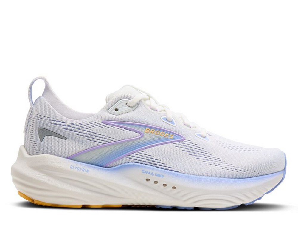 Buty Brooks Glycerin 22 W Biało-Błękitne