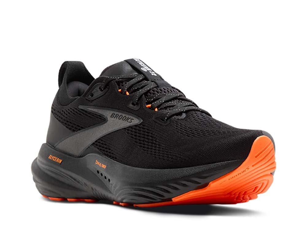 Buty Brooks Glycerin 22 W Czarno-Pomarańczowe