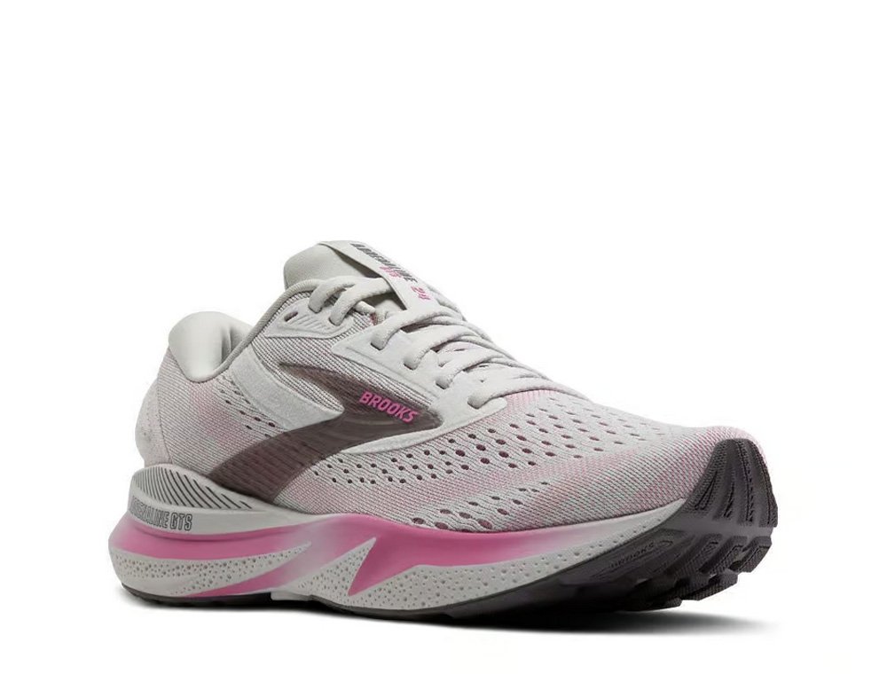 Buty Brooks Adrenaline GTS 24 W Szaro-Różowe