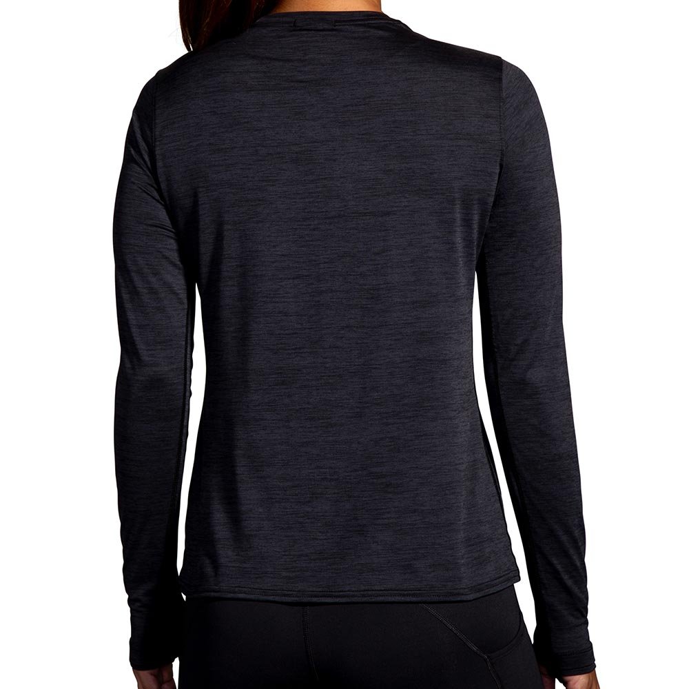 Koszulka Brooks Luxe Longsleeve W Czarna
