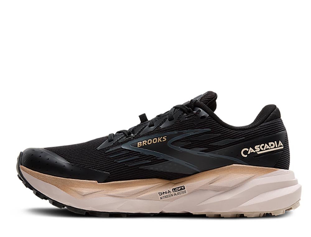 Buty Brooks Cascadia 19 Gore-TEX M Czarno-Beżowe
