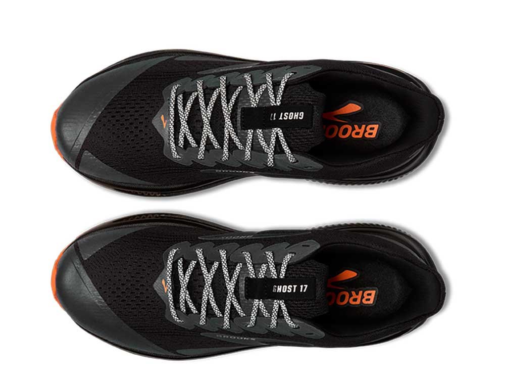 Buty Brooks Ghost 17 W Czarno-Pomarańczowe