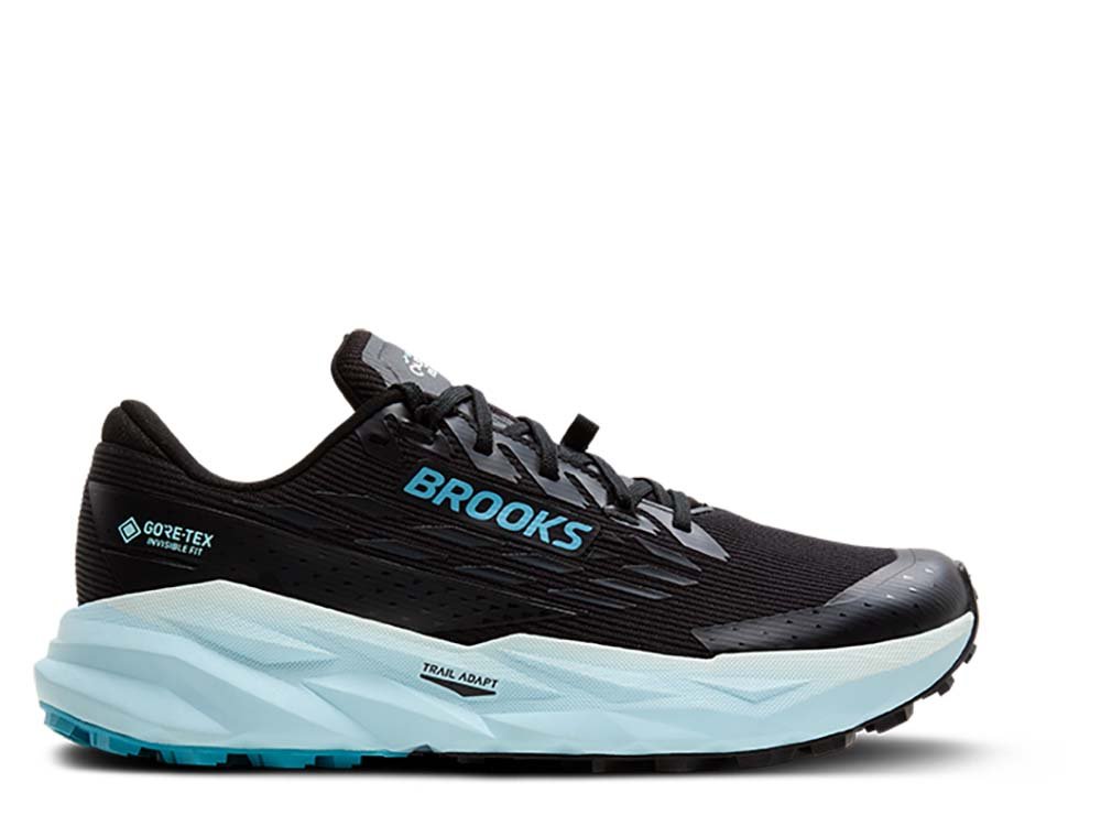 Buty Brooks Cascadia 19 Gore-TEX W Czarno-Błękitne