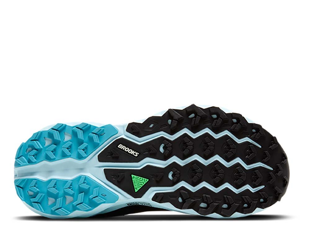 Buty Brooks Cascadia 19 Gore-TEX W Czarno-Błękitne