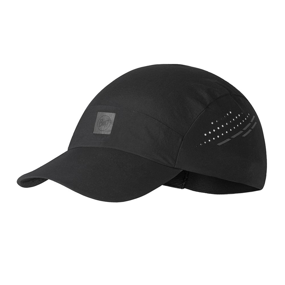 Czapka z daszkiem Buff Pack Light Cap Solid Black L/XL U Czarna