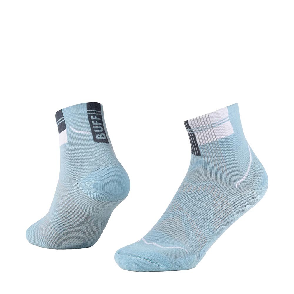 Skarpetki BUFF COOLNET® Quaerter Sock U Błękitne