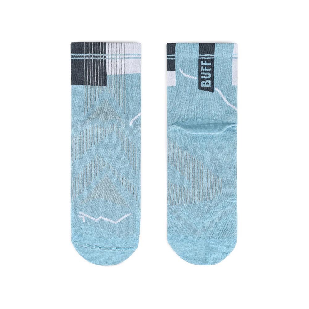 Skarpetki BUFF COOLNET® Quaerter Sock U Błękitne