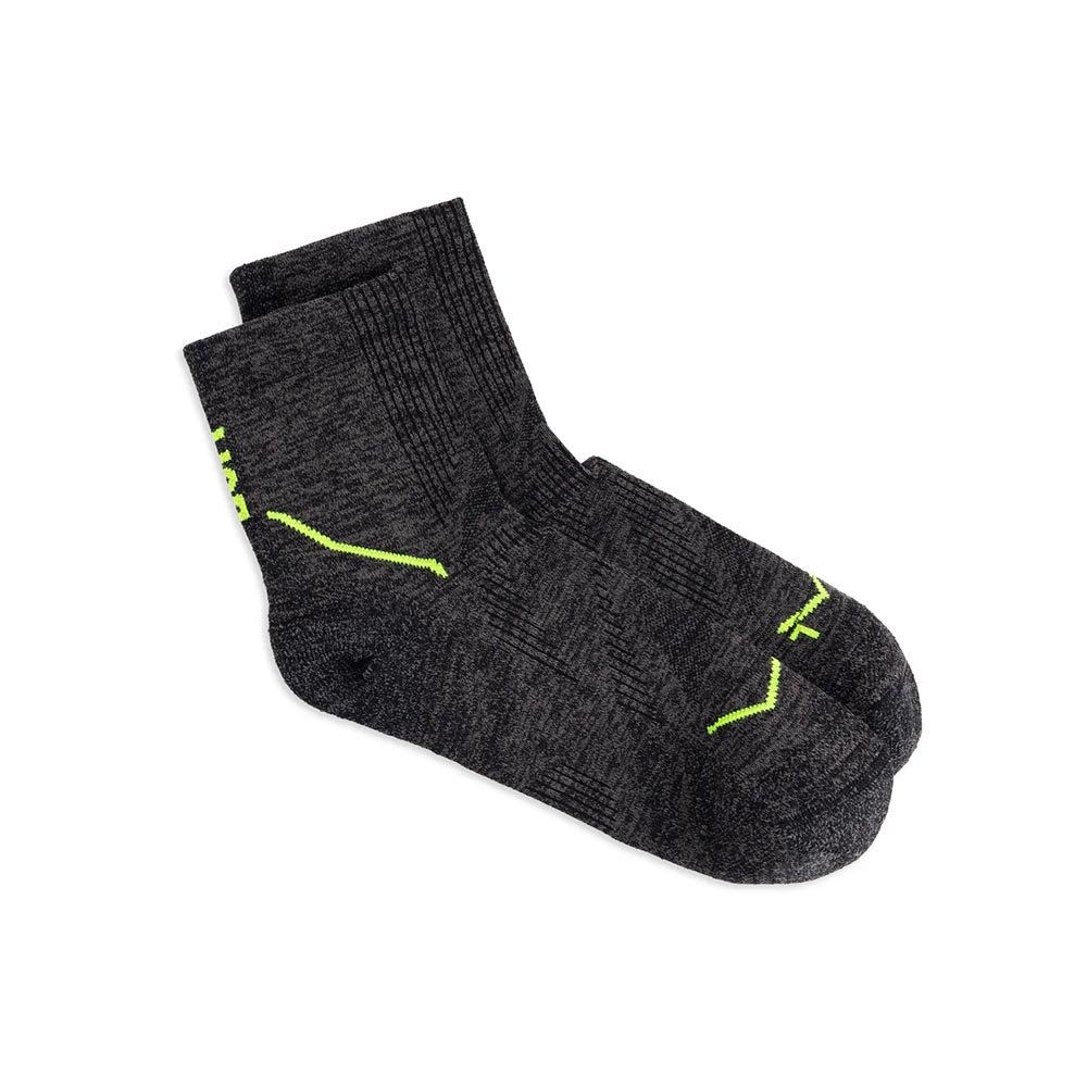 Skarpetki Buff DRYFLX® Quarter Sock U Czarno-Szare