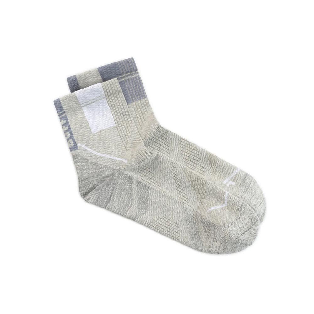 Skarpetki BUFF COOLNET® Quaerter Sock U Biało-Szare