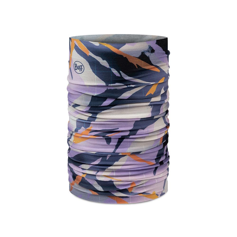 Bandana Buff Original Ecostretch Virta Grape Ice U Fioletowo-Pomarańczowa