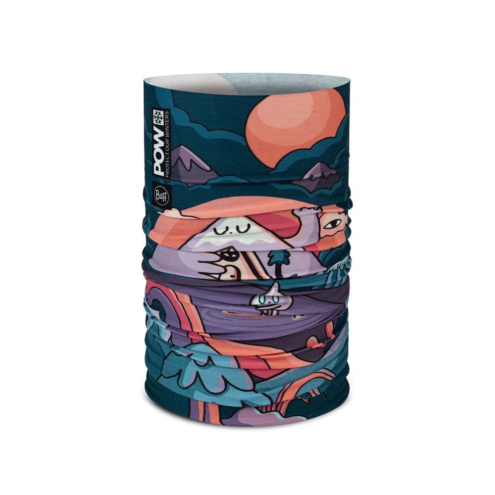 Bandana młodzieżowa Buff Orginal Ecostretch Pow Owyz Multi U Mulitkolor