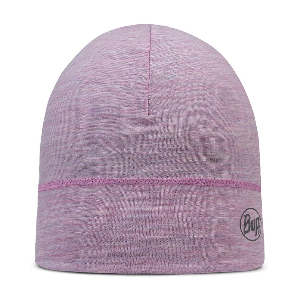 Czapka Buff Merino Lightweight Beanie Solid Pansy U Różowa