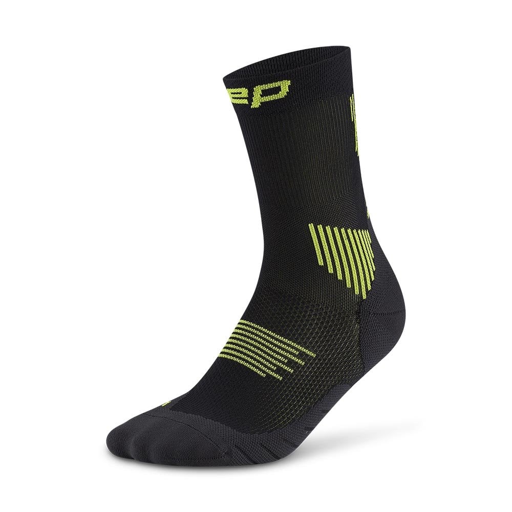 Skarpetki Cep Run Socks Mid Cut 5.0 M Czarno-Zielone