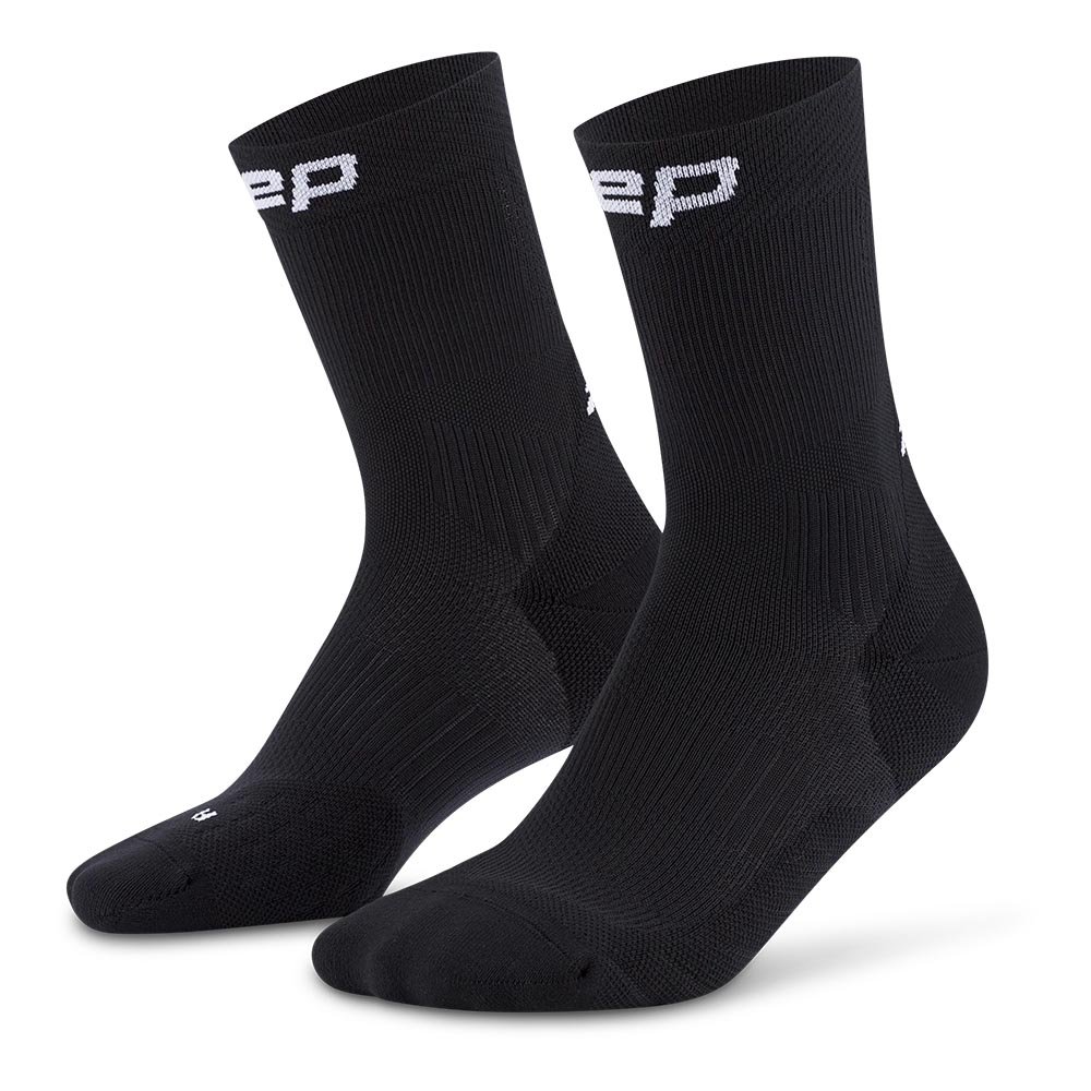Skarpetki Cep Run Socks Mid Cut 5.0 W Czarno-Białe