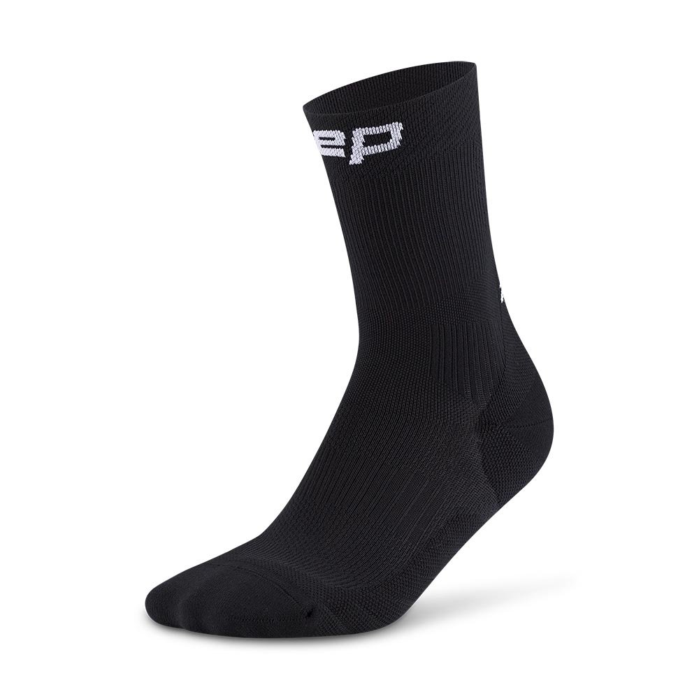 Skarpetki Cep Run Socks Mid Cut 5.0 W Czarno-Białe