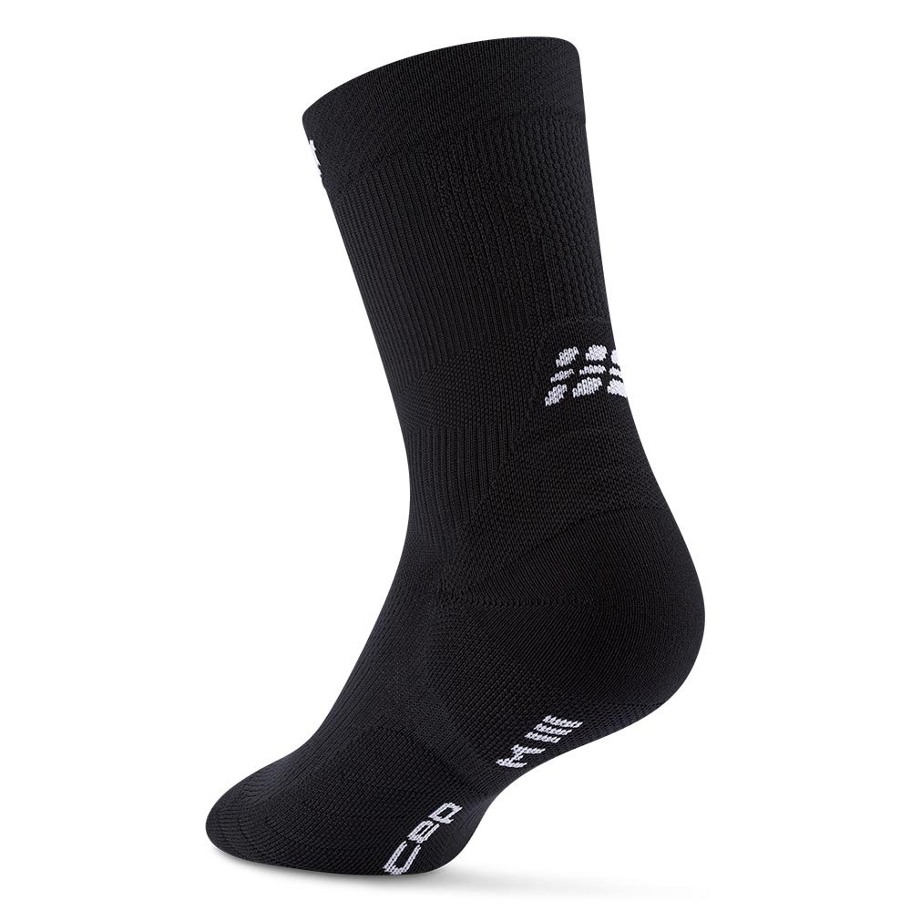 Skarpetki Cep Run Socks Mid Cut 5.0 W Czarno-Białe
