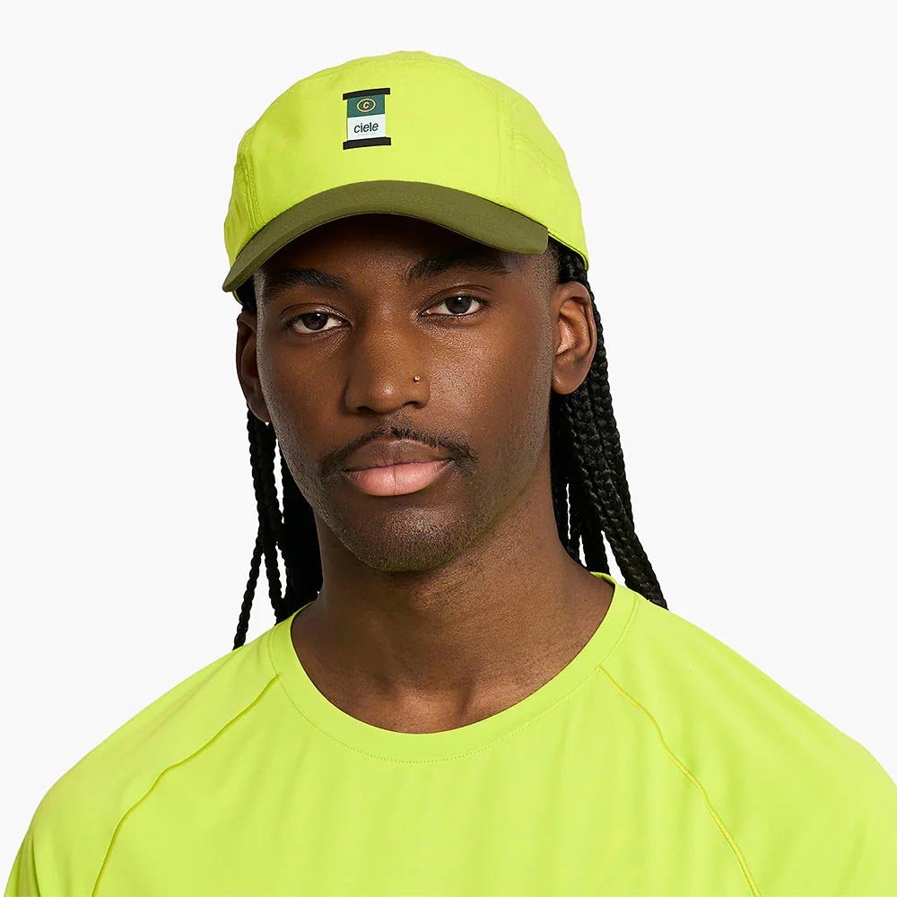 Czapka Ciele GOCapSC Comp CCube Lime Green U Limonkowa